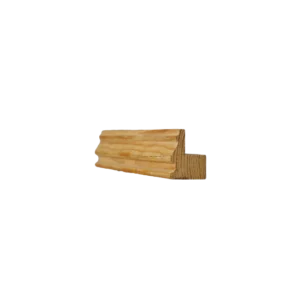 a piece of wood on a black background