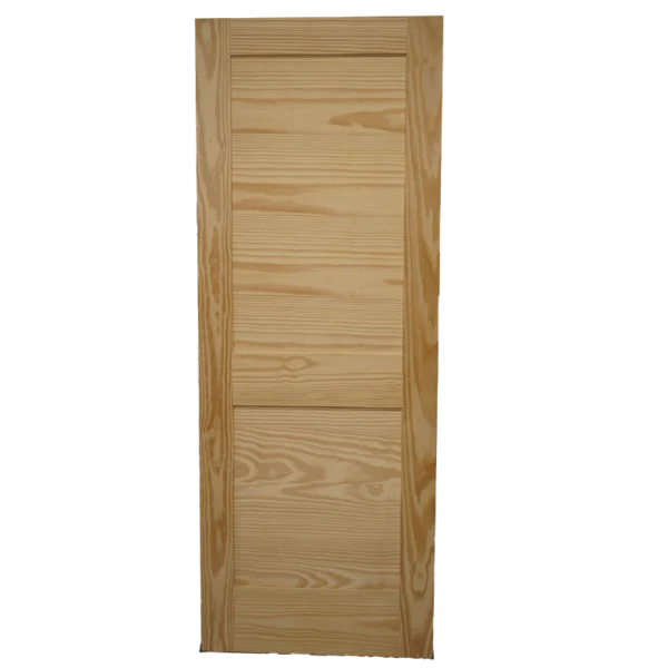 a wooden door with a black background