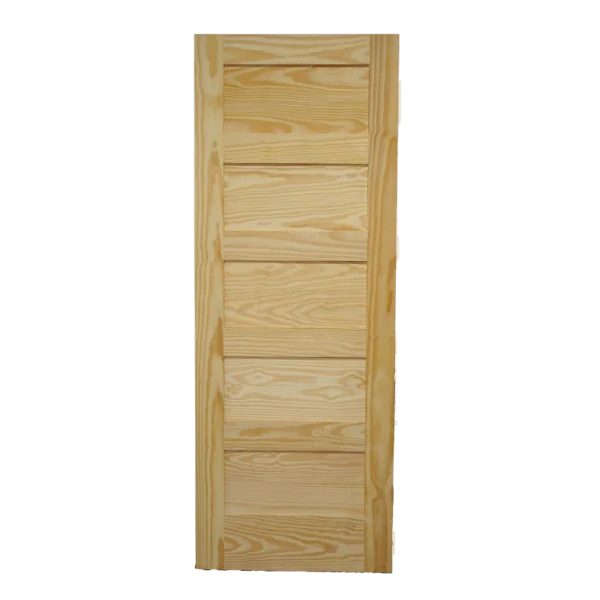 a wooden door with black background